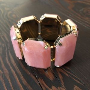 Chunky Pink Stone Bracelet